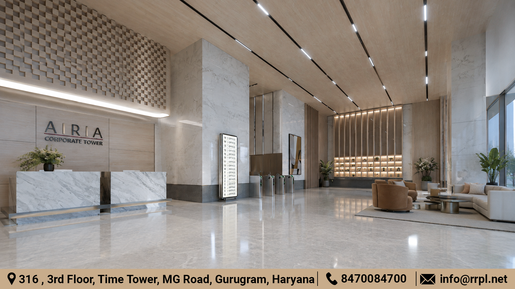 Reach AIRIA Corporate Tower - Grade A Office Space Gurgaon
