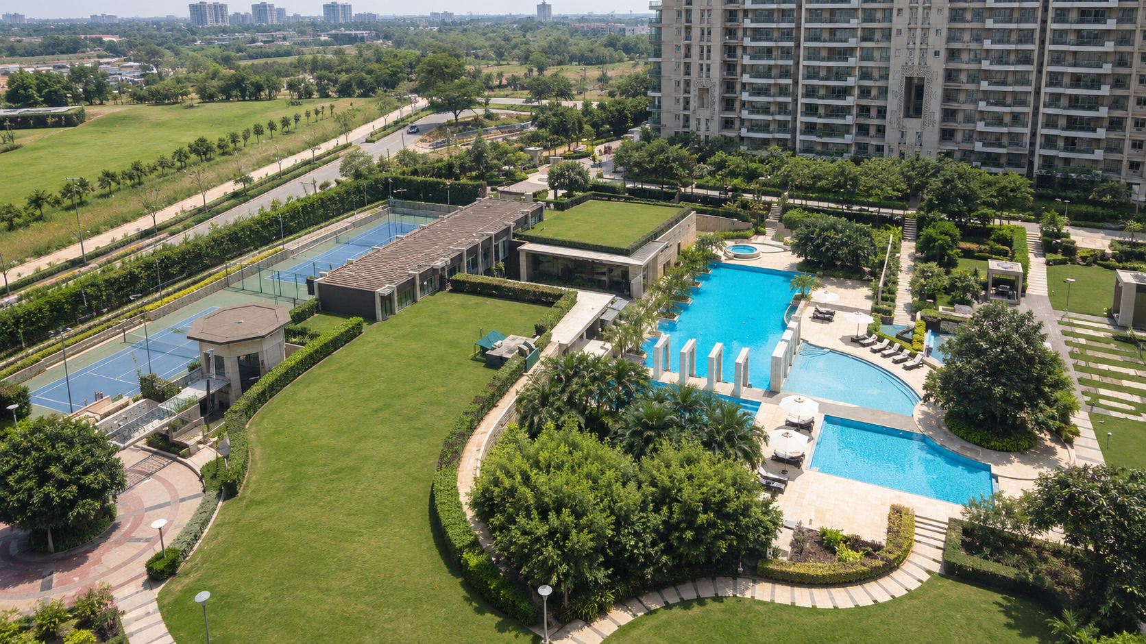 DLF Magnolias apartments for sale